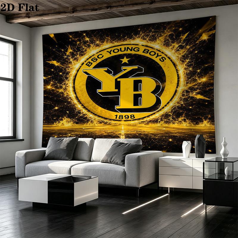 BSC Young Boys Printed Tapestry – Wall Hanging for Bedrooms, Dorms, and Home Decor