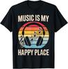 Funny Music Design for Men Women Music Teacher Music Lover T-Shirt