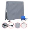 Ping Pong Table Storage Cover 210D Waterproof Dustproof Table Tennis Table Cover with Zipper Oxford Fabric for Indoor Outdoor