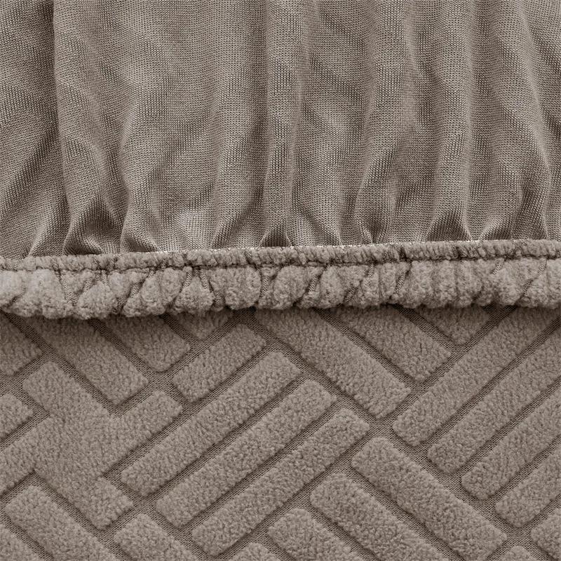 1/4Pcs Jacquard Fabric Dining Chair Covers Stretch Durable Chair Slipcovers Adjustable Removable Seat Protector For Home Wedding