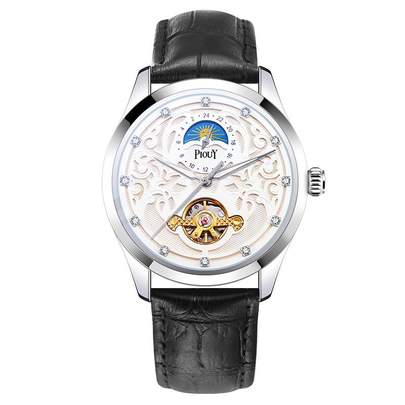 Top Brand New Men's Watch Mechanical Men's Watch Tourbillon Luminous Business Watch Automatic Mechanical Men's Watch