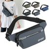 New Waist Bag, Men's, Casual Sports, Outdoor Running, Mobile Phone Bag, Fashionable, Waterproof, Waist Bag for Men