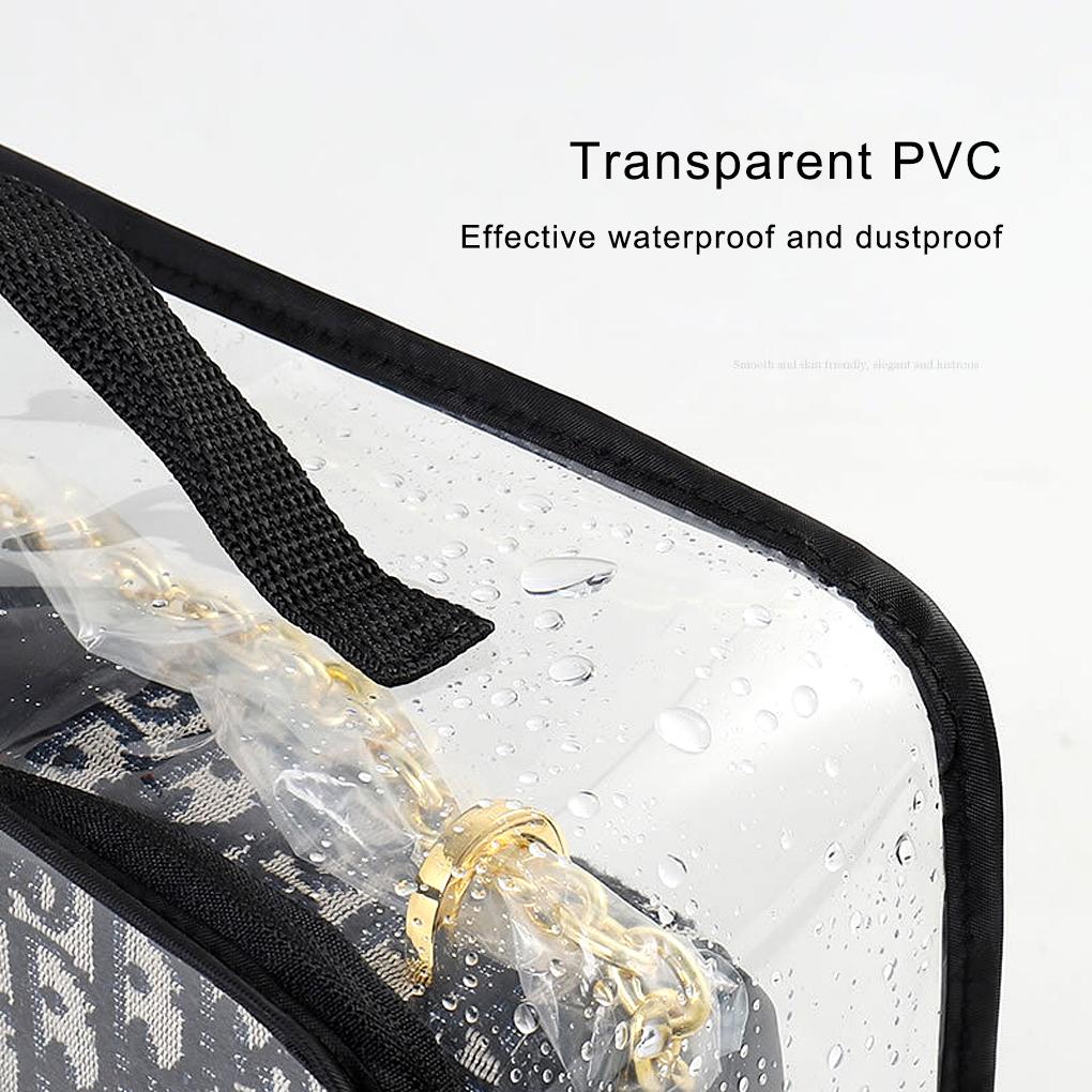 Storage Bag Transparent Wardrobe Dust-Proof Boxes Display Protective Casing Bags Organizer Clothing Hanging Cover