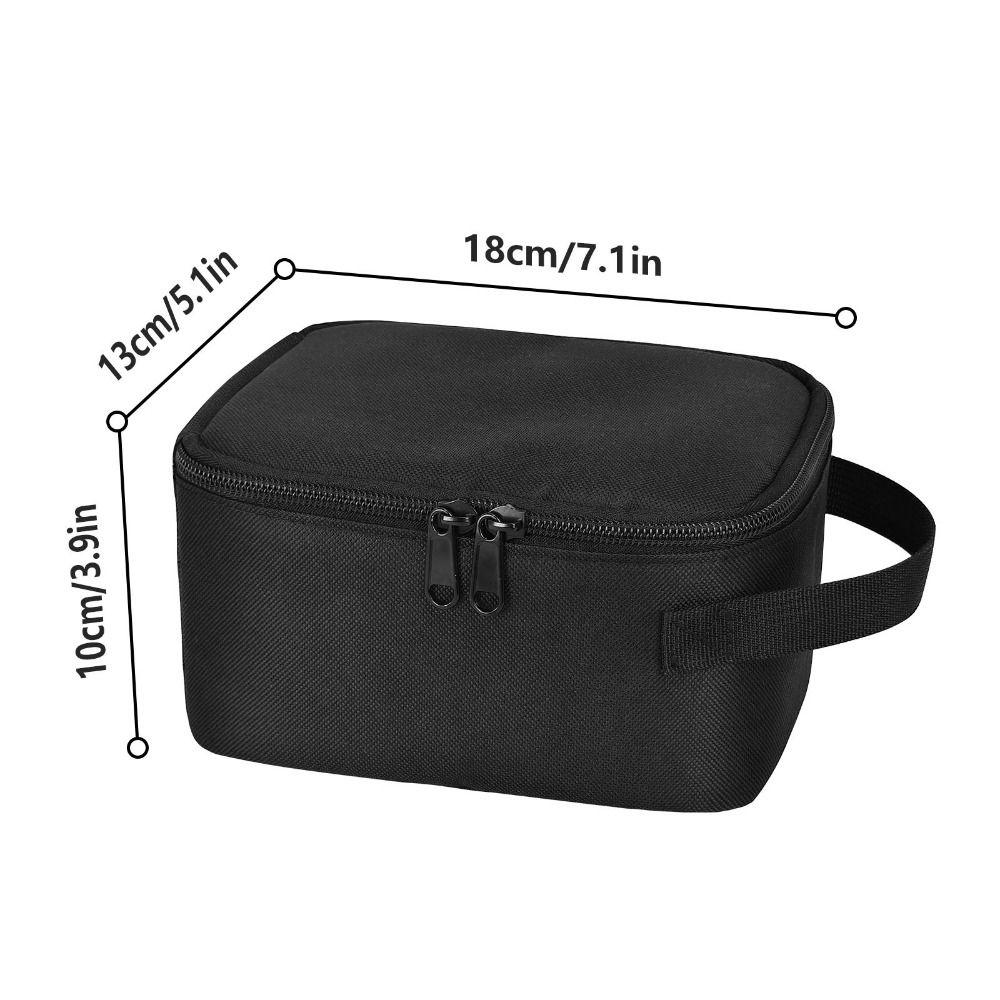 Shockproof Blood Pressure Monitor Storage Bag Portable Waterproof Travel Carrying Pouch with Handle Large Capacity