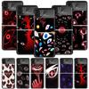 Scary Face Eyes Phone Case For Samsung Galaxy Z Flip 7 6 5 4 3 5G Shockproof Cover Z Flip7 Flip6 ZFlip5 Flip3 Flip4 Luxury Shell
