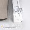 Zebras Shade Mounting Brackets,Metal Blinds Bracket Window Repair Set Heavy Duty Support for (72mm) Zebras Shade,Blinds