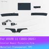For AVATR 11  2024 2025 Car interior Speedometer Film Navigation screen Center Console Transparent Protection B Pillar Film