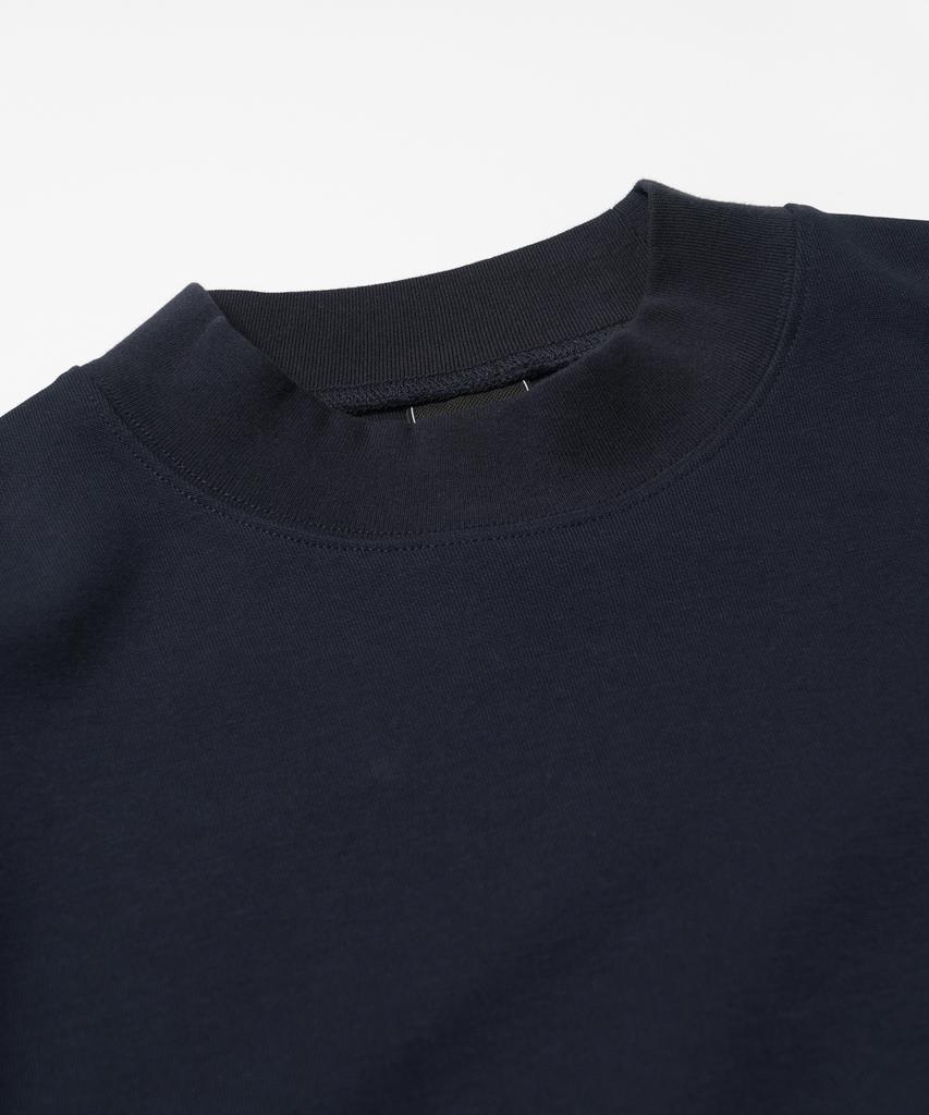 FRIZMWORKS Regular Mock Neck Tee _ Navy