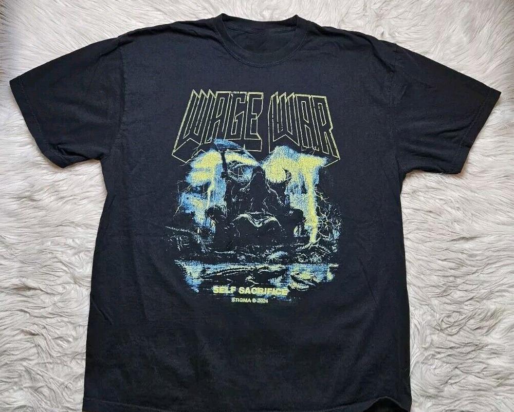 Wage War Band Self Sacrifice The Stigma Tour Unisex T-Shirt Cotton SB212 Unisex T-Shirt L