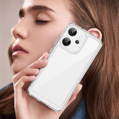 Dla oppo Reno14 Pro Global Etui oppo Reno14 Reno14 Pro Global 5G Pokrowiec Odporny na wstrząsy Przezroczysty PC + TPU Silikonowy Ochronny Pokrowiec na Telefon