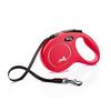 Flexi New Classic Band-Hundeleine, Mittel (Unter 25 kg), 5 m, Rot