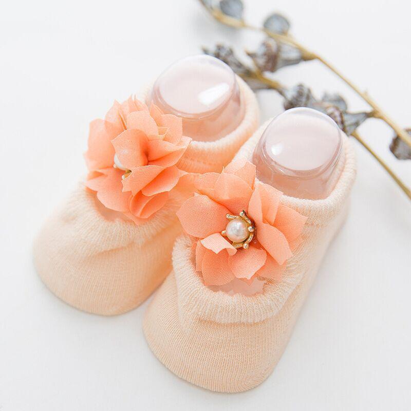 3 Pairs/Lot Spring Newborn Bowknot Baby Girl Sock Flower Lace Clothes  Accessories Ribbon Children Slipper Kids Toddlers Summer