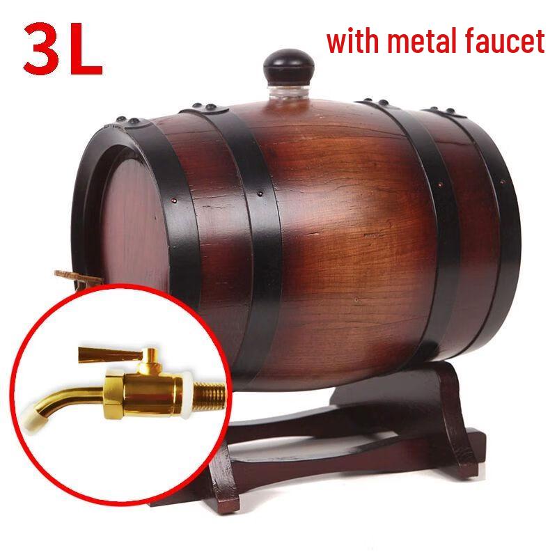 Anmu Solid Oak Wine Fermentation Barrel