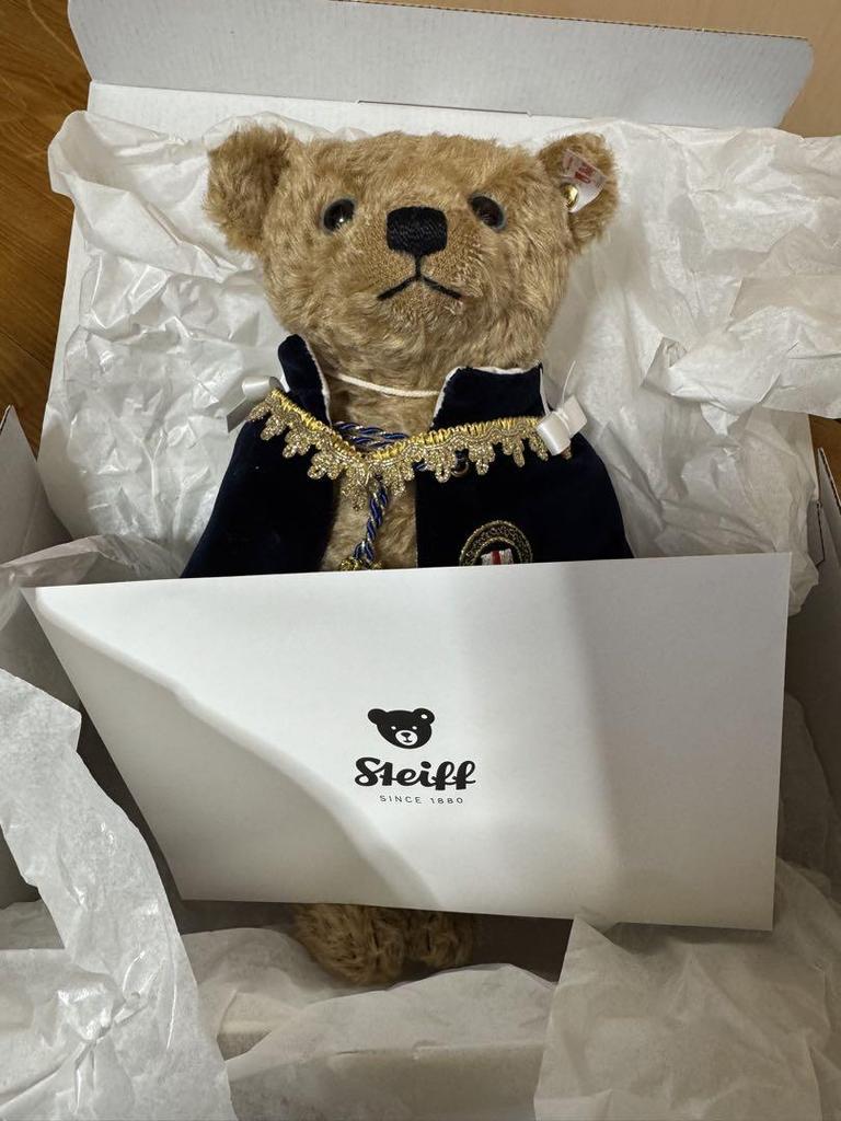 [USED] Steiff Prince William Teddy Bear