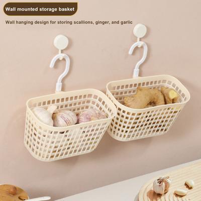 2ks úložný košík Závěsný košík na zeleninu Závěsný košík na zeleninu Cibule Zázvor Česnek Úložný košík pro domácí kuchyni