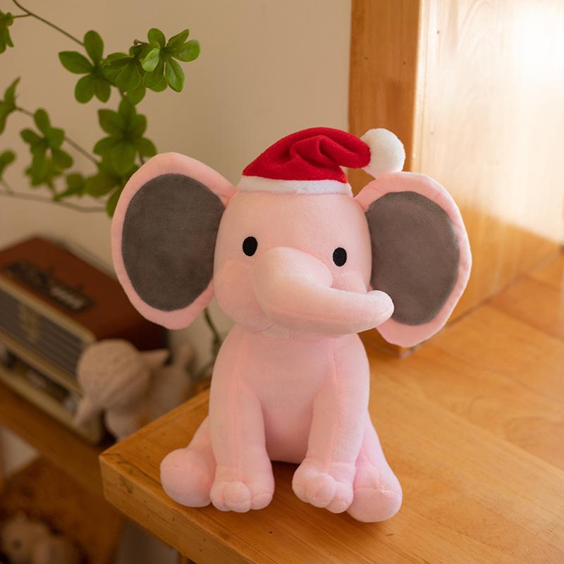 Plüschtier-Baby schläft mit Babyelefant, beruhigendes weiches Kissen, Kindergeburtstagsgeschenk, Stoffpuppe