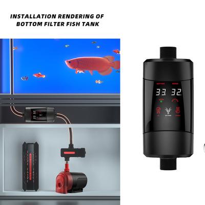 Kompaktní externí ohřívač akvária Snadná instalace a údržba Ochrana proti přehřátí Ohřívač vody do akvária