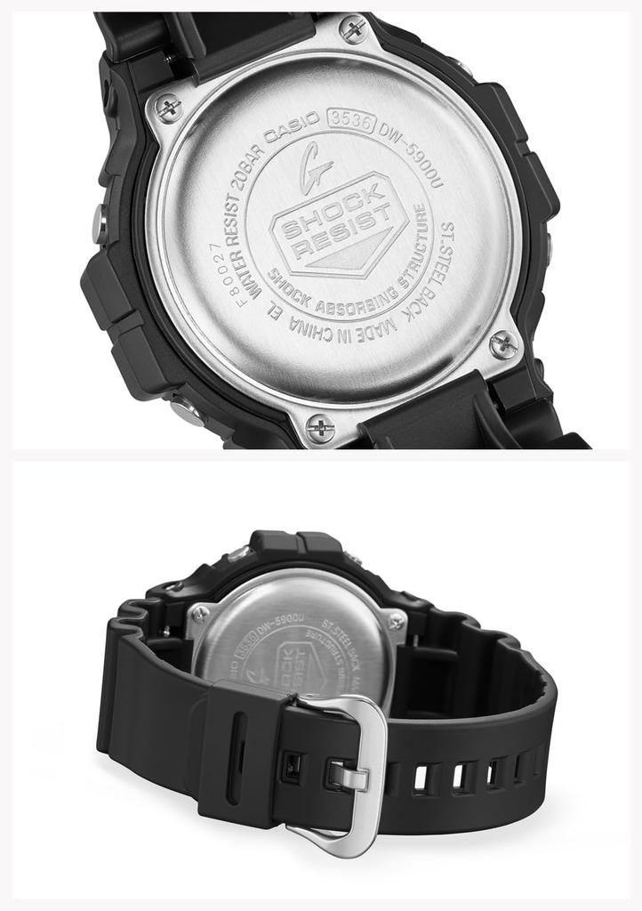 Watch Black [Casio] G-Shock DW-5900U-1JF Men's