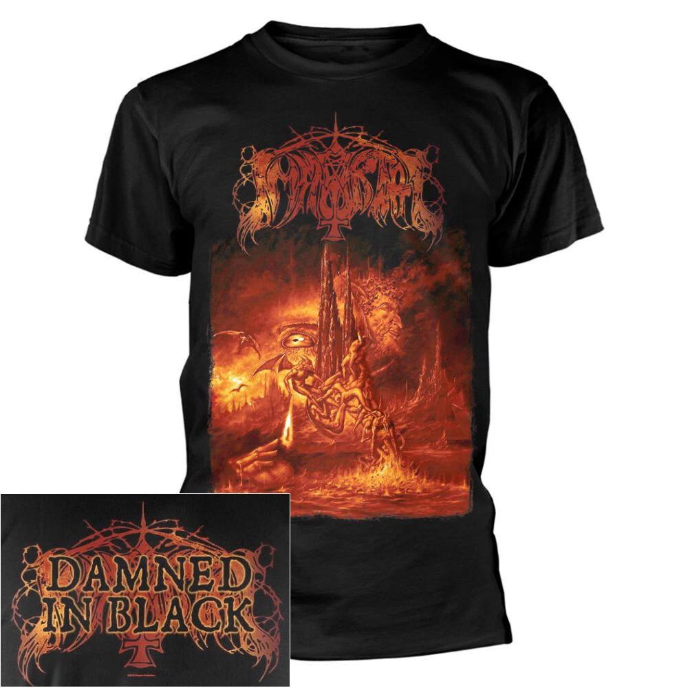 Immortal Damned In Black 2020 Shirt S-XXL T-Shirt Official Metal Band Tshirt 4XL