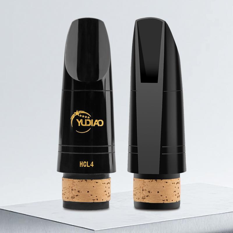 B-Flat Clarinet with Bakelite Mouthpiece, 4C Wind Vent, Suitable for Classical and Pop Music, Easy for Beginners to Play, Comes with a Soft Leather