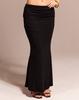 Kulsiseu Cs Folding Mermaid Skirt-073 (Black)