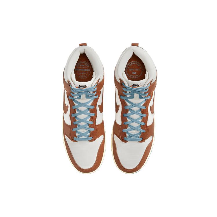 New Nike Dunk High Prm Vintage Pecan Sail DQ8800-200