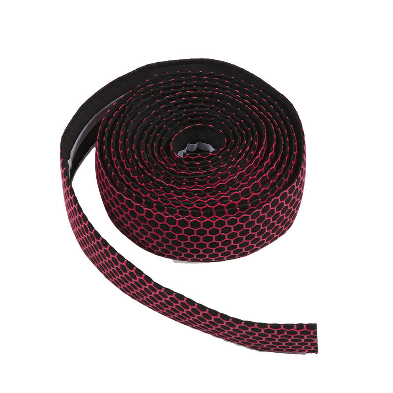 1 Set Bike Handlebar With Road Bike Handlebar With Shock Absorber Bike Honeycomb Handlebar (sticker Shape Random) Bike Accessories