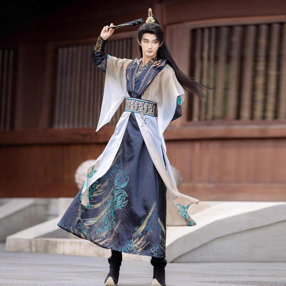 Chinese Wei And Jin Dynasty Style Hanfu For Men And Women, Martial Arts, Daily Suits