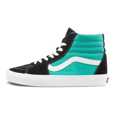 Chaussures de Skate Montantes Sk8 Sneakers Unisexe Vert Noir VN0A32QG4FV