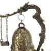Fengshui Bell Blessing for Home Garden Desk Decor Length 7cm/2.76 Width Inch 12cm/4.72