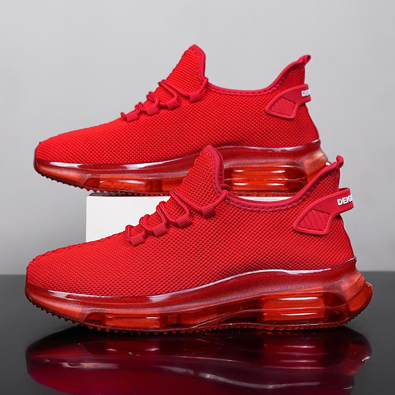 Men's shoes spring new versatile casual fashion men's sports shoes lightweight breathable running shoes