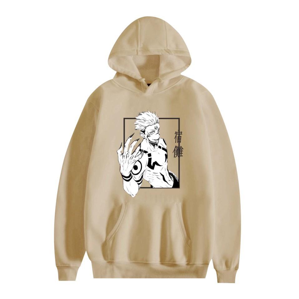 

Рёмен Сукуна Осень Зима Флис Уличная одежда Топы Мода Пуловер Одежда XXXL