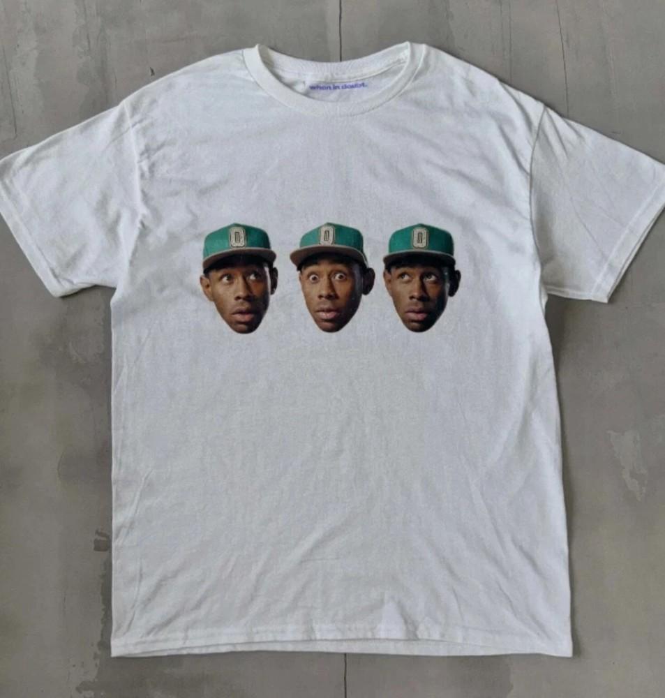 

Tyler The Creator Классическая унисекс ретро футболка с коротким рукавом Унисекс футболка Полный размер Унисекс футболка L