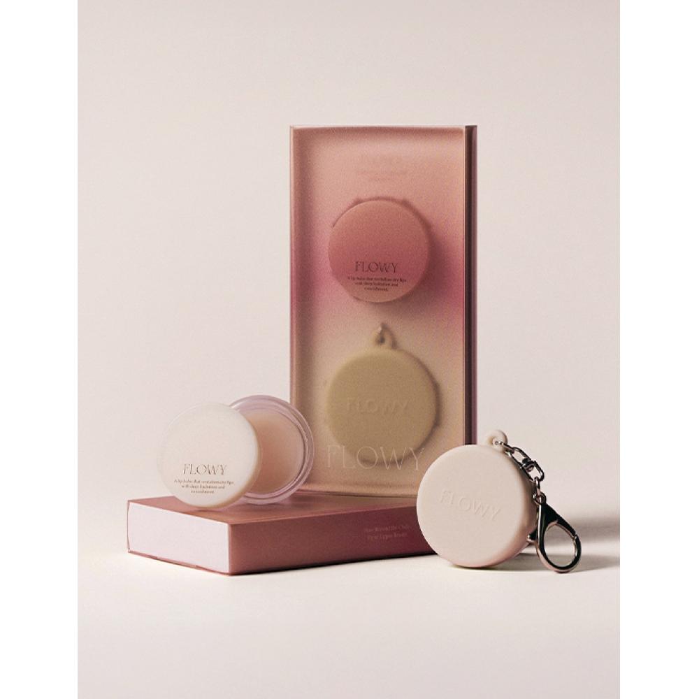 Flowy Pdrn Vital F Lip Balm 5g   Volume Keyring Set
