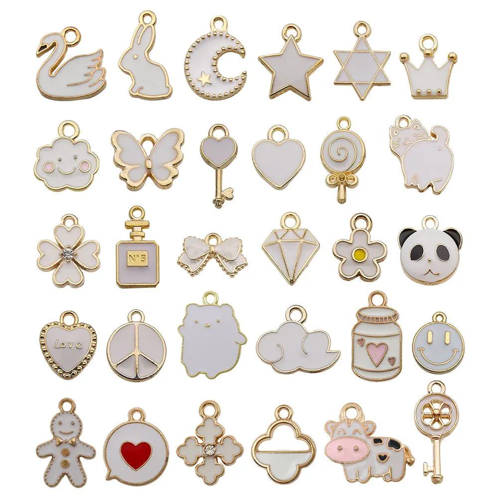 Mixed KC Vintage Alloy Charms For Jewelry Making Handmade DIY Bracelet Earrings Necklace Pendant Jewelry Accessories