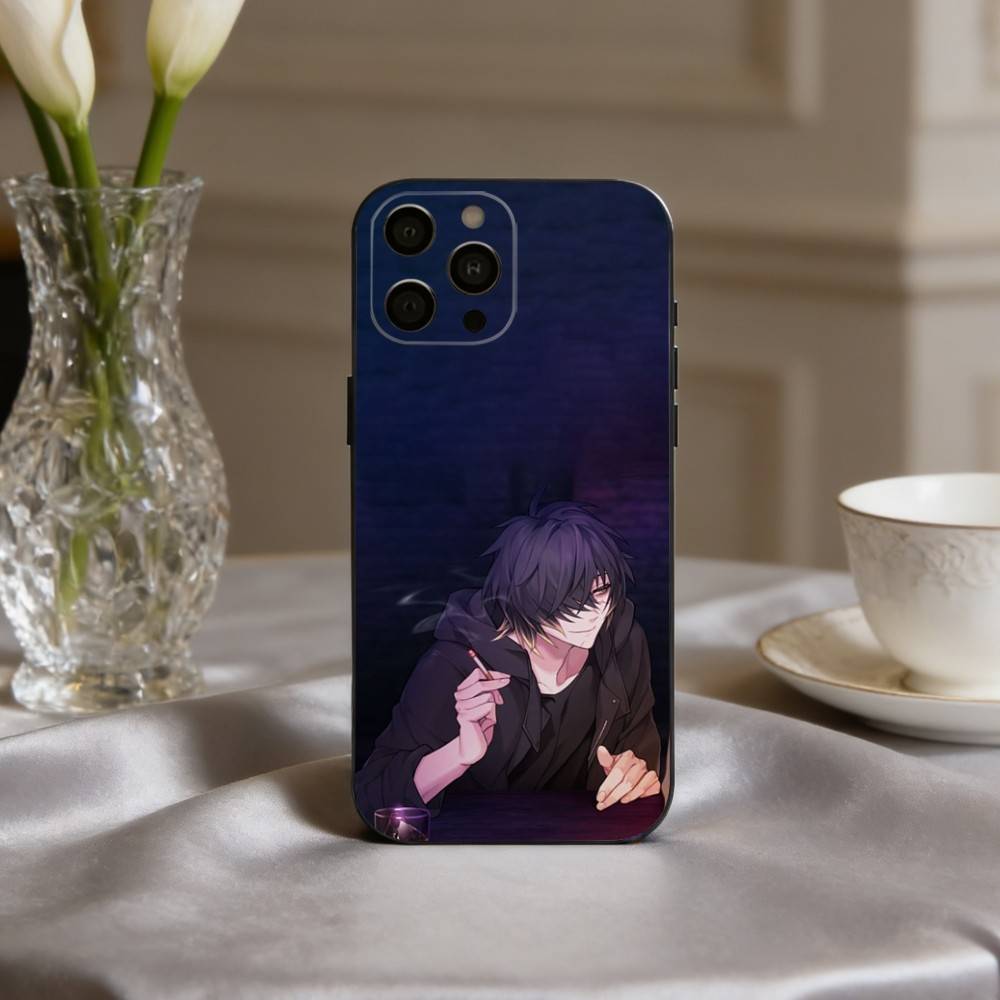 T-Towa-A S-Slow D-Damage-E Phone Case For iPhone 17pro,16,15,14,13,12,11 Plus,Pro Max,XS,Soft Silicone Black Cover