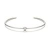 PAIGEFLYNN JEWELRY [925 Silver] Plain Ball Bangle Bracelet