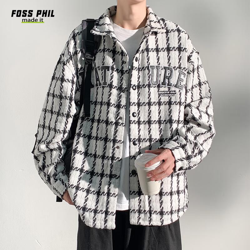 

Foss Phil Men s Houndstooth Chic Jacket XL