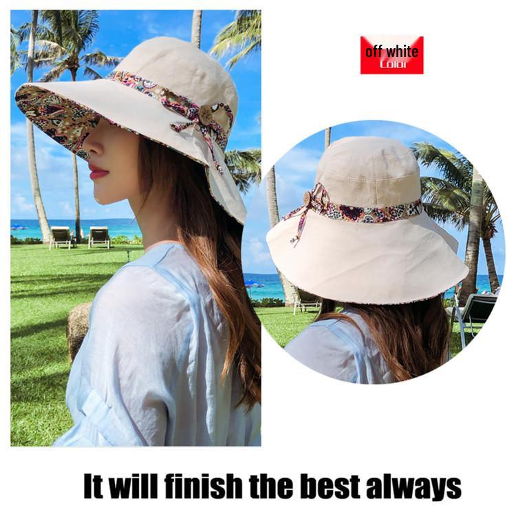 Breitkrempiger Sonnenhut im koreanischen Stil: Trendiges, vielseitiges Sommeraccessoire für Damen