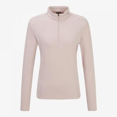 Women S Andino Long Sleeve Hoodie grayiSh Pink Nt7lr82b