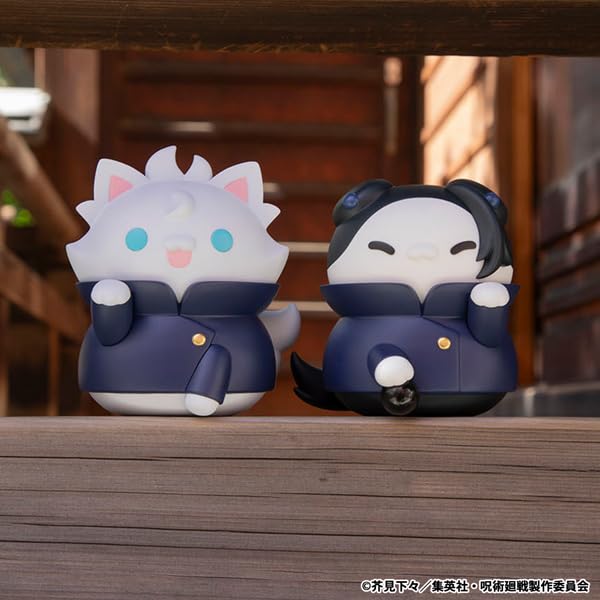MEGA CAT PROJECT Jujutsu Kaisen Kaijutsu Ball/Ball Folding Nyantomo Big Jujutsu Nyanko Geto Suguru Soft Vinyl Figure