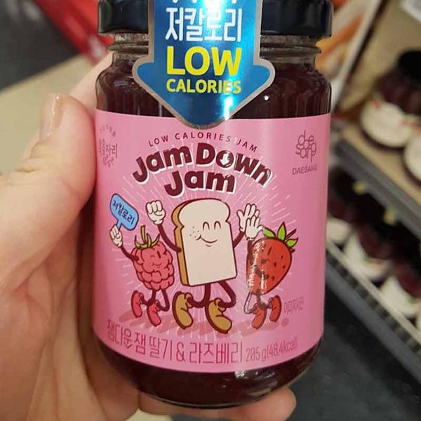 Bokumjari Jam Down Jam Strawberry Raspberry 205g One thing