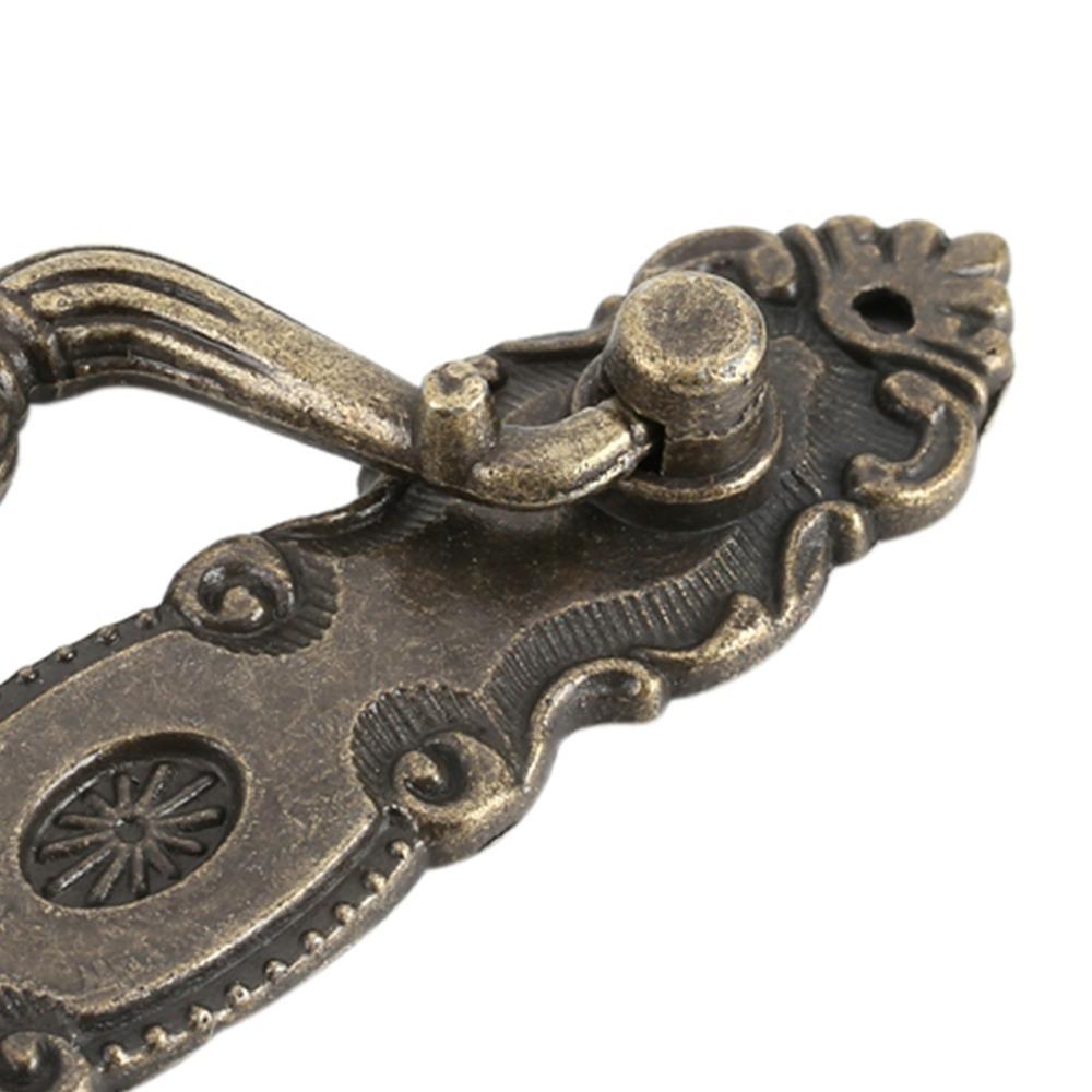 4pcs Lightweight Drawer Pulls 10.5*2cm Door Handles Vintage Cabinet Handles Dresser