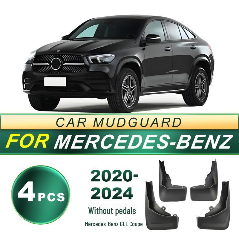 Pasuje na 2020-2024 Mercedes-Benz GLE kupé lapače nečistot (bez blatníku, měkká guma, bez úprav).