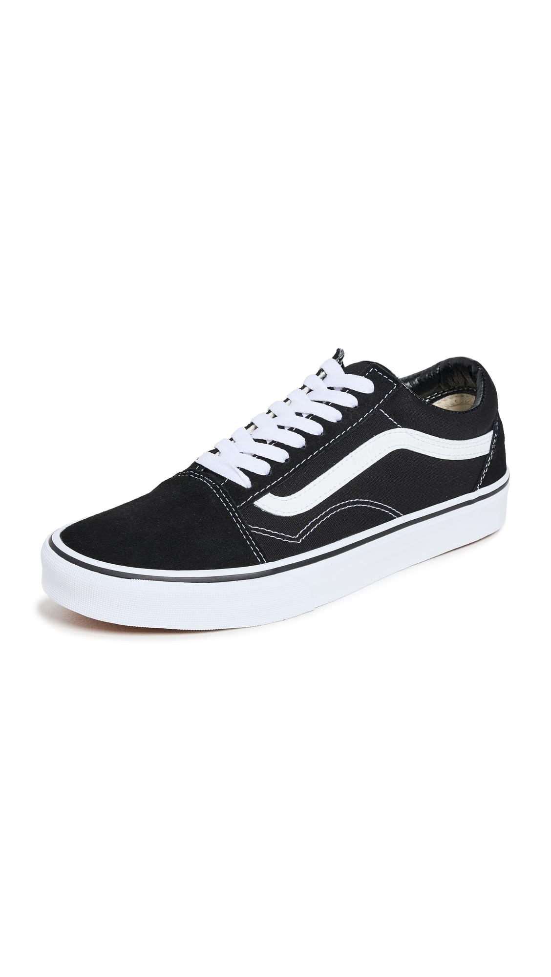 

VANS OLD SKOOL SPORTS SHOES BLACK 38 5 Black