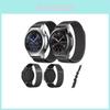 Elegancki magnetyczny pasek do zegarka ze stali nierdzewnej w stylu mediolańskim dla Samsung Gear S3 Frontier