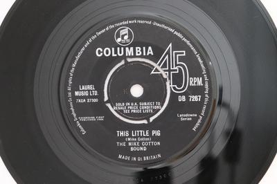 7inch Record MIKE COTTON SOUND - I Don't Wanna Know DB7267 Columbia 1964 UK Rock Used
