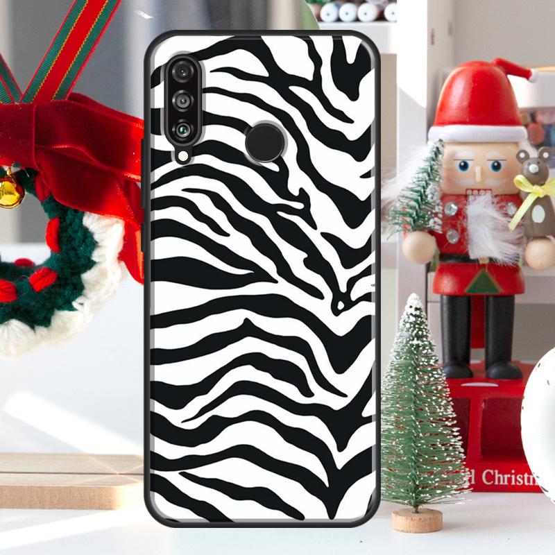 Zebra Skin Print For Huawei Nova Y73 Y60 Y70 Y90 Y72 Y61 Y91 7i 8i 11i 12i 12s 9 10 SE P20 P30 P40 Lite Case