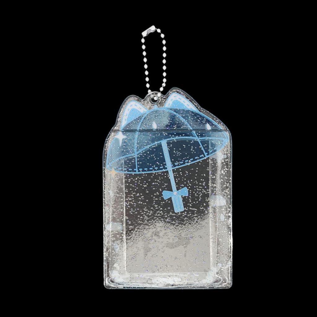 Creative Umbrella PVC Photocard Holder Idols Photo Frame Cute Sweet Card Display Desktop Decor Card Sleeve