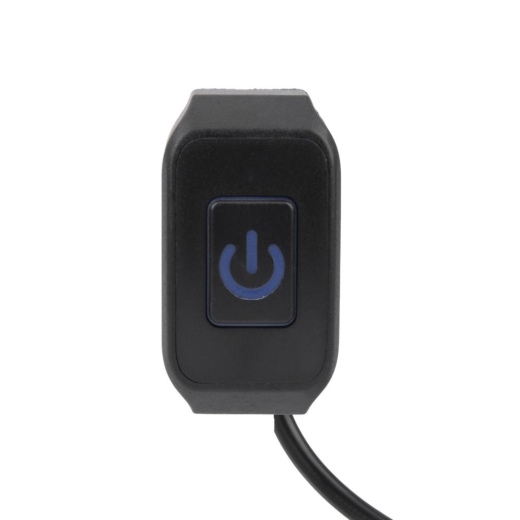 Motocross Accessories Universal Self-Lock Motorcycle Switch 12V LED Handlebar Mount Button For Pit Dirt Bike Waterproof KG-068
